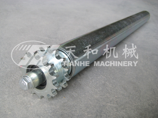 TH3826型 鋼制雙鏈可(kě)調積放輥筒