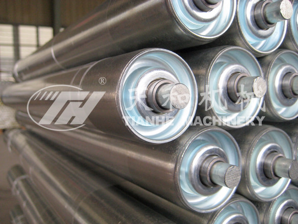 TH1300型 無動力(li)中型輥筒 彈簧(huang)壓入式 